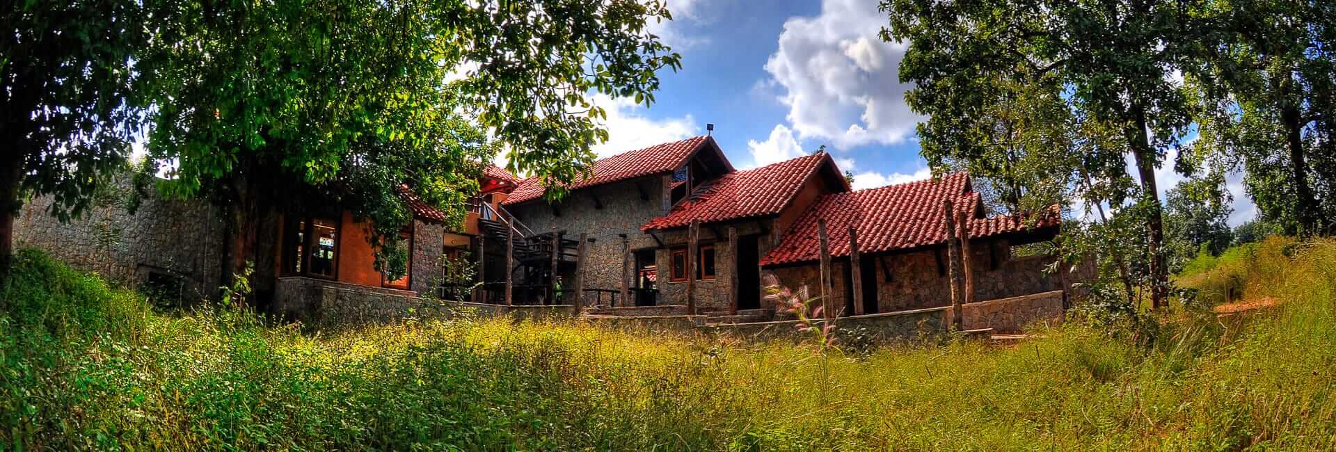 Kanha Earth Lodge, Kanha National Park India (Main building) 1