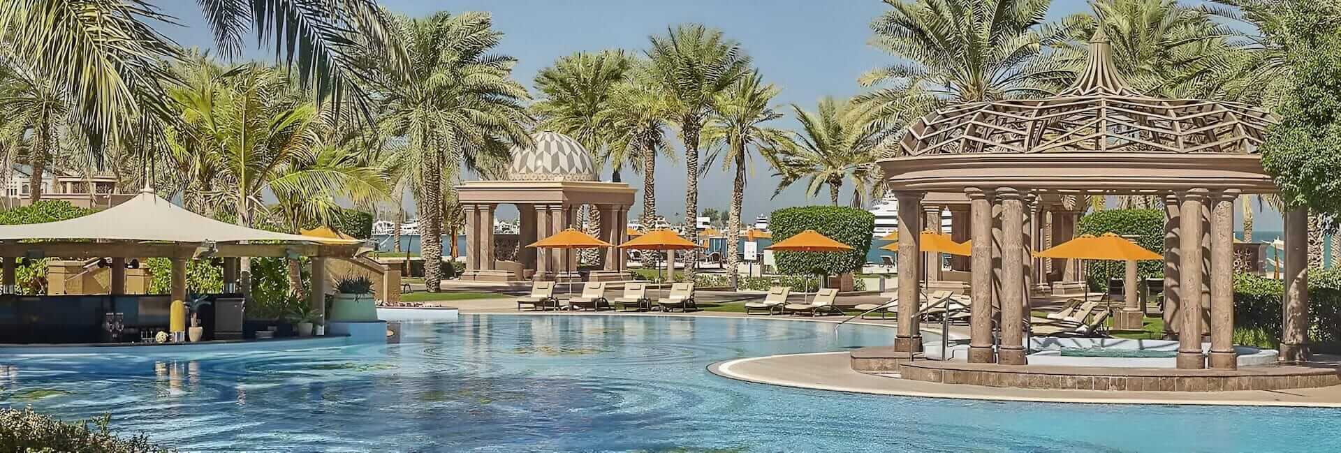 Emirates Palace Mandarin Oriental Abu Dhabi UAE (Cascade Pool)