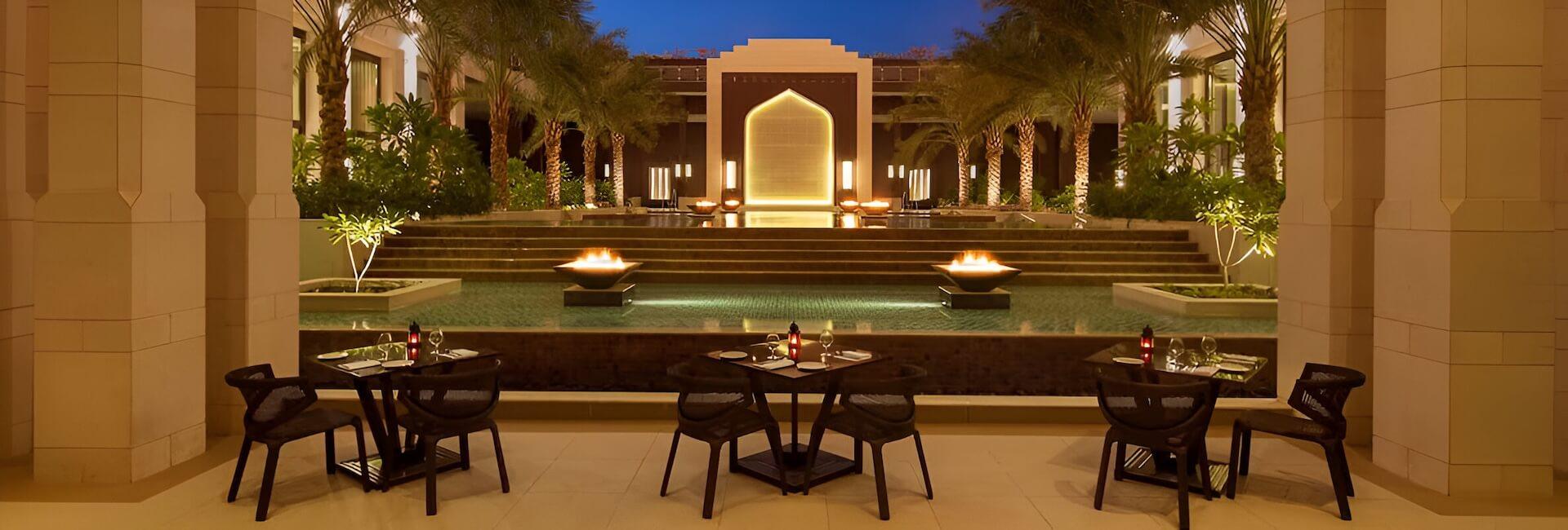 The Hormuz Grand Muscat Oman (Waterside Terrace)